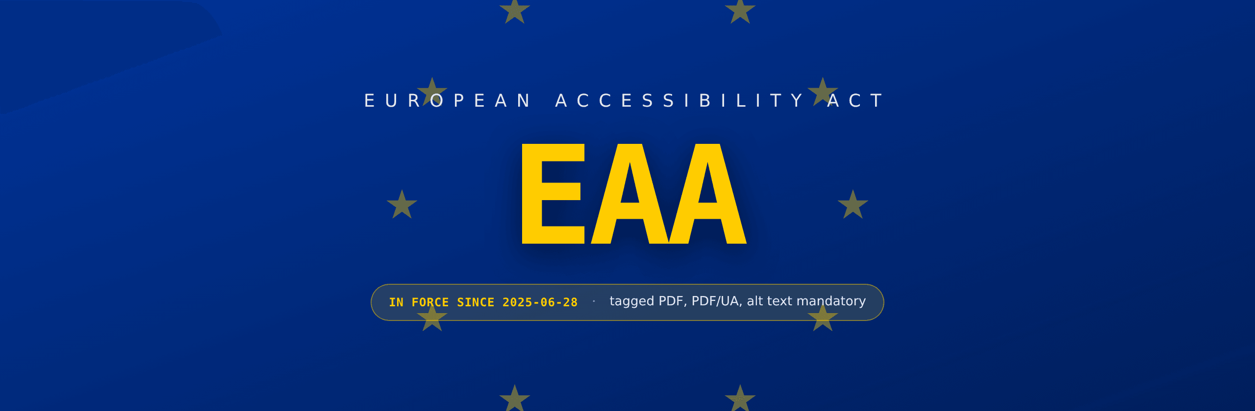 Generating accessible tagged PDFs from HTML: WCAG 2.2 and PDF/UA-2