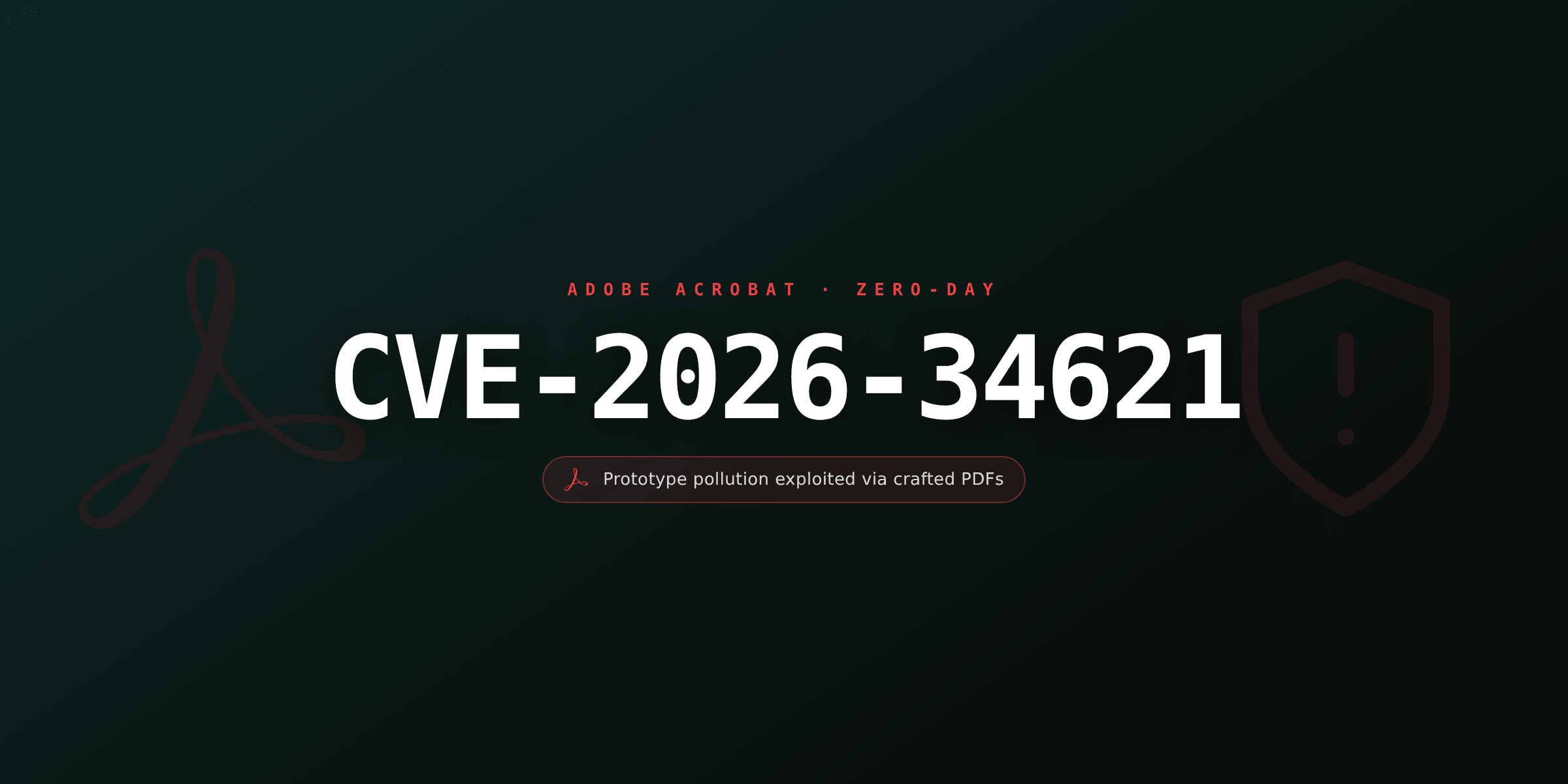CVE-2026-34621: Adobe Acrobat zero-day exploited via crafted PDFs
