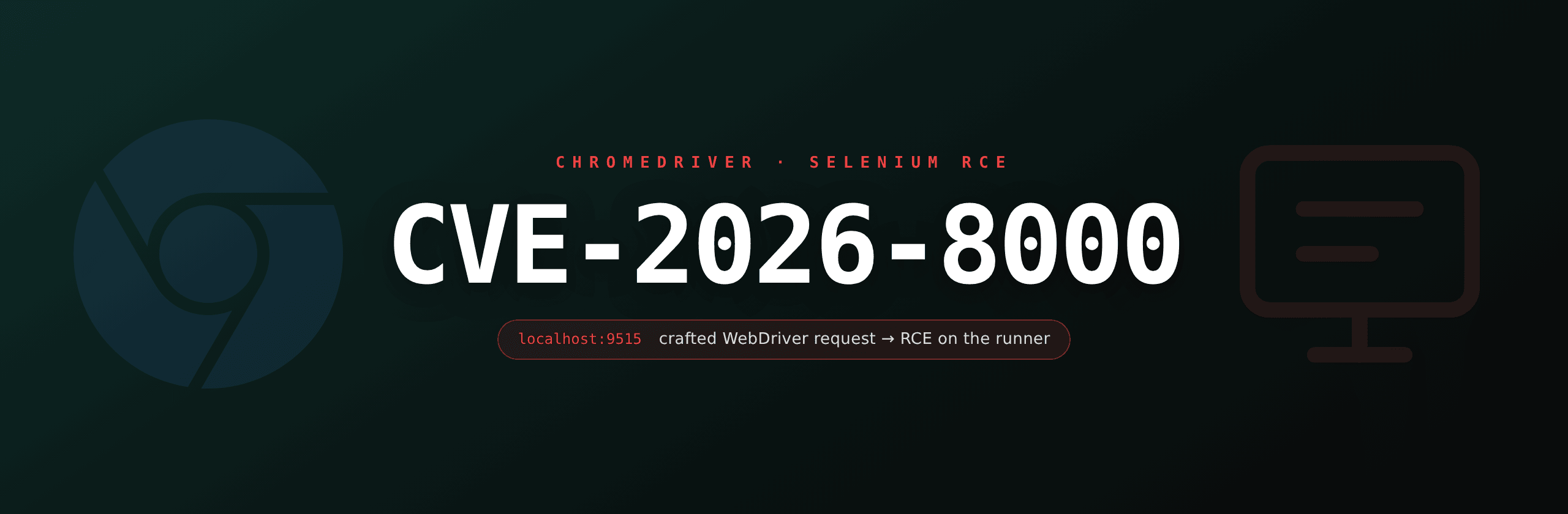 CVE-2026-8000: ChromeDriver RCE puts CI PDF pipelines at risk