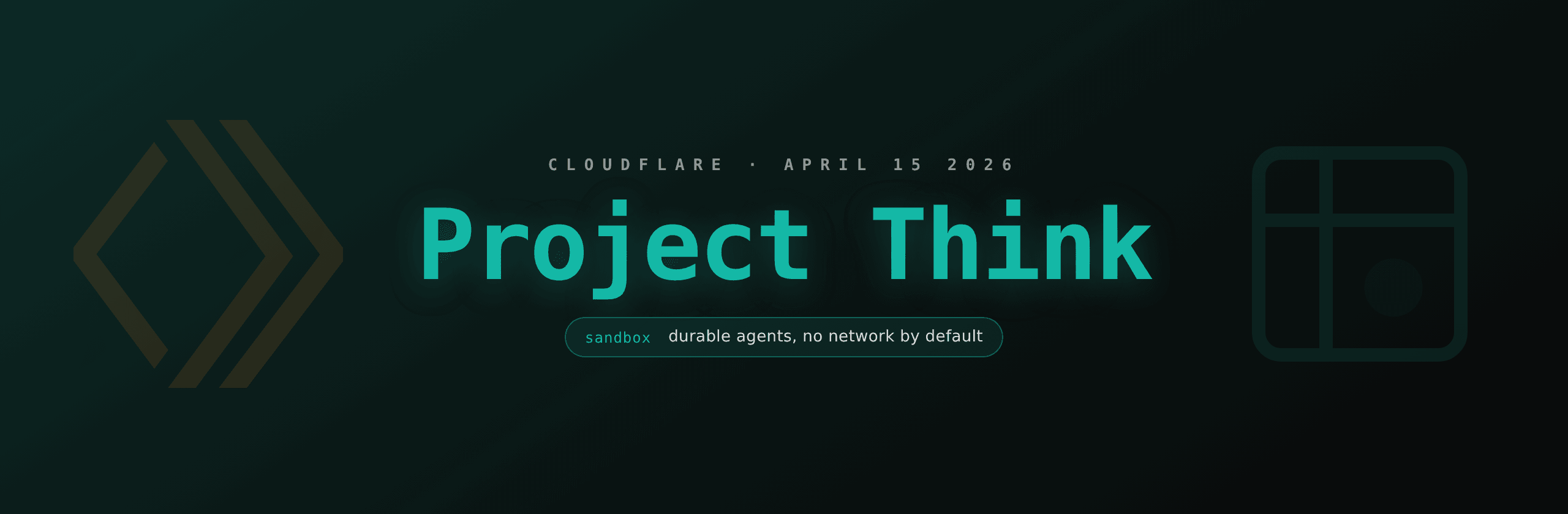 Cloudflare Project Think: can a sandboxed agent generate a PDF?