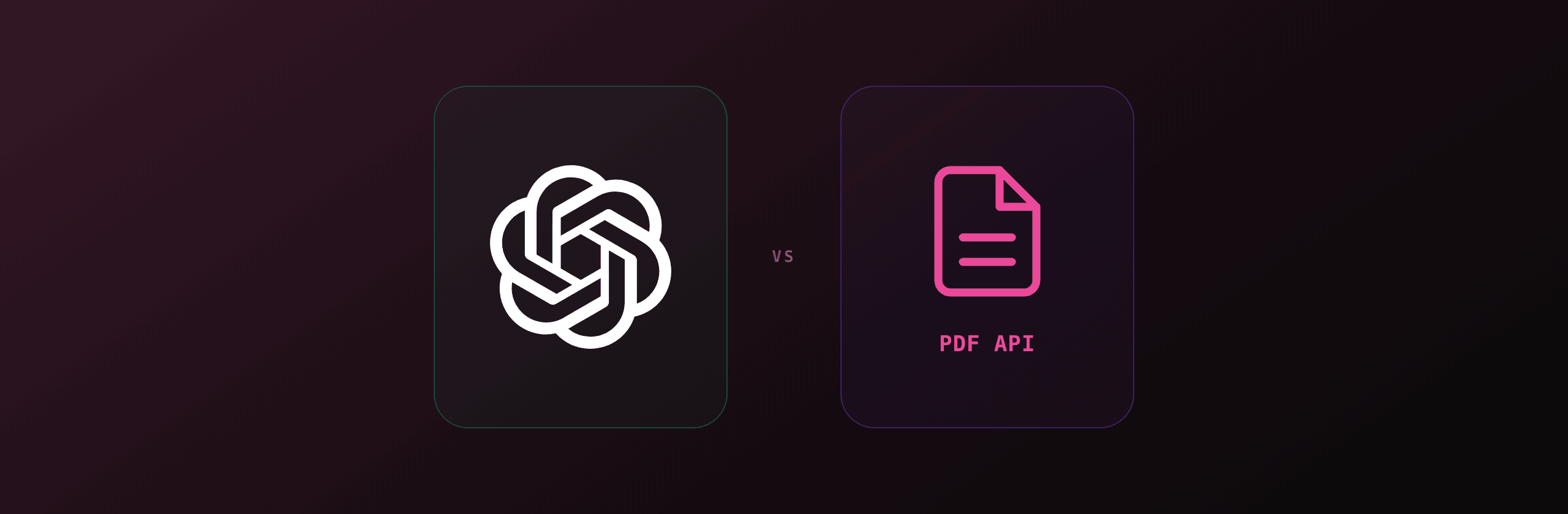 How to connect ChatGPT to a PDF API