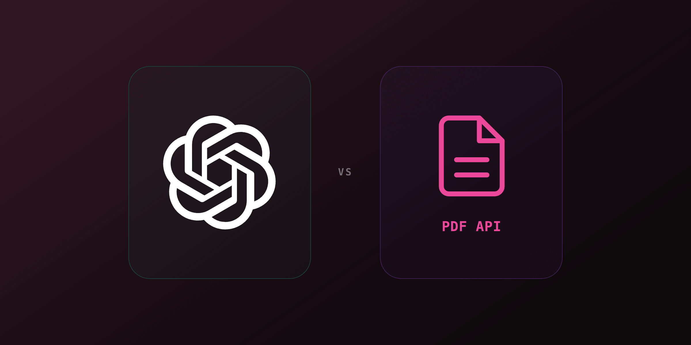 How to connect ChatGPT to a PDF API