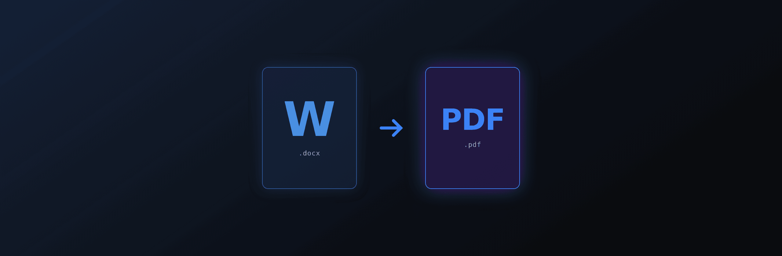 How to convert Word to PDF