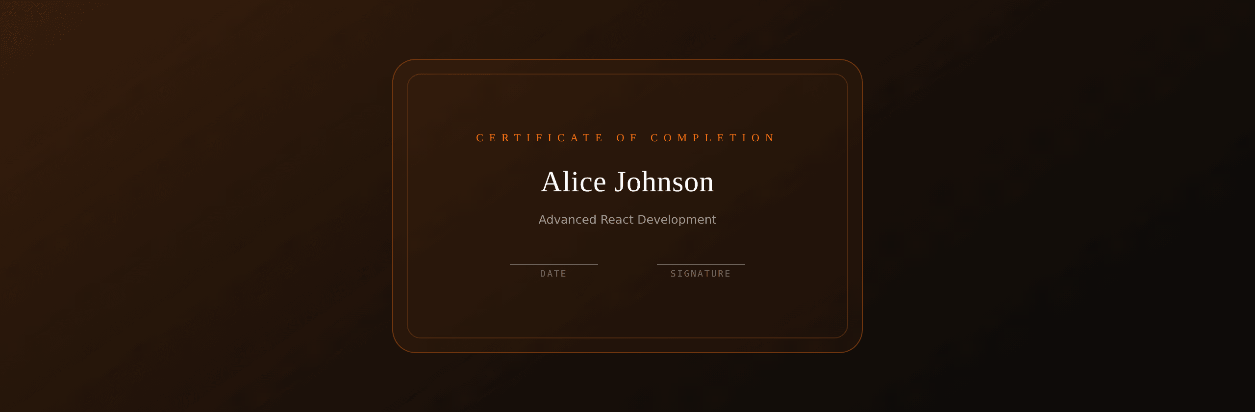 How to create a PDF certificate