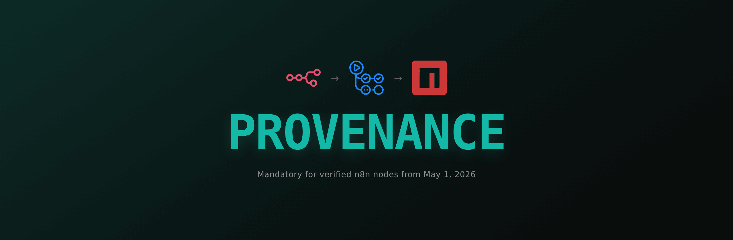 n8n community nodes: publishing with npm provenance