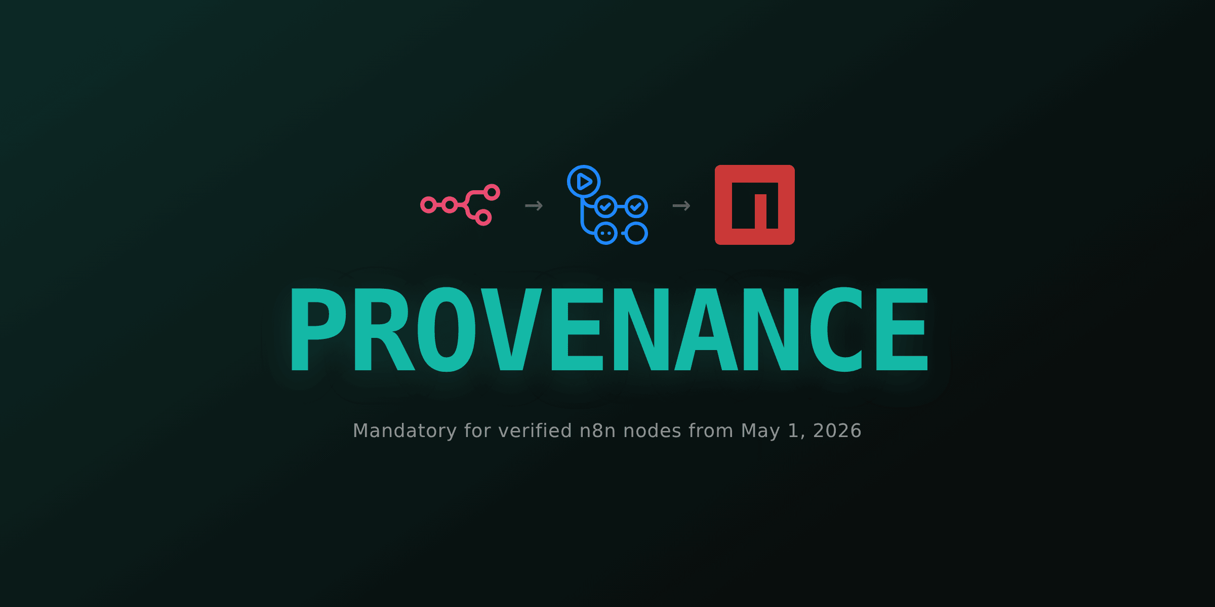 n8n community nodes: publishing with npm provenance
