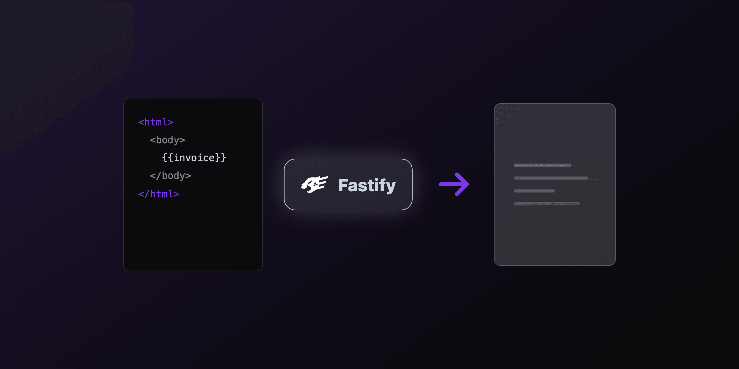 PDF generation in Fastify: every working option in 2026