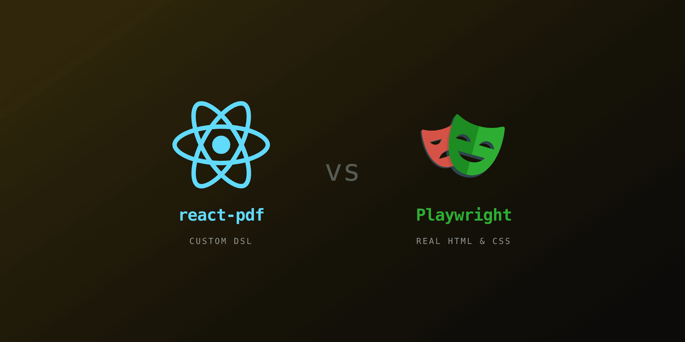 react-pdf vs Playwright: which one for PDF generation in 2026?