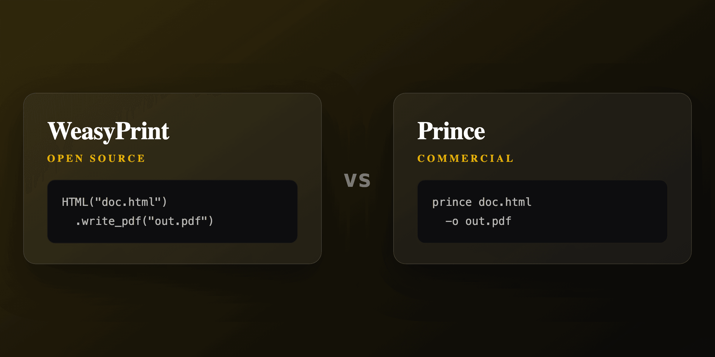 WeasyPrint vs Prince: CSS to PDF engines compared (2026)