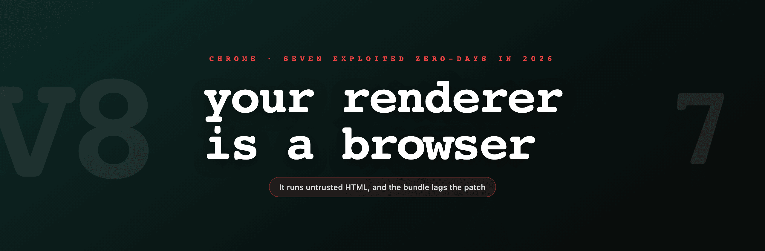 Chrome V8 zero-days in 2026: the threat model of an HTML-to-PDF service