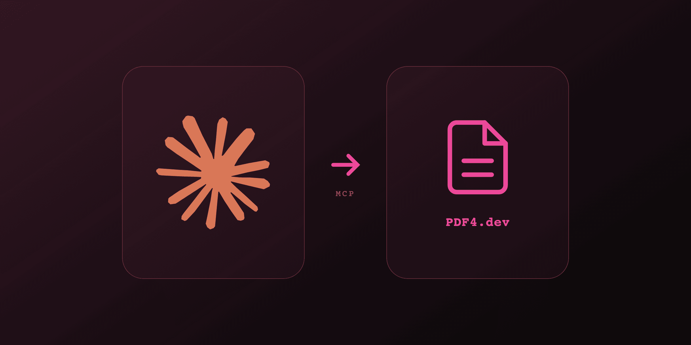 How to connect Claude to a PDF generation API