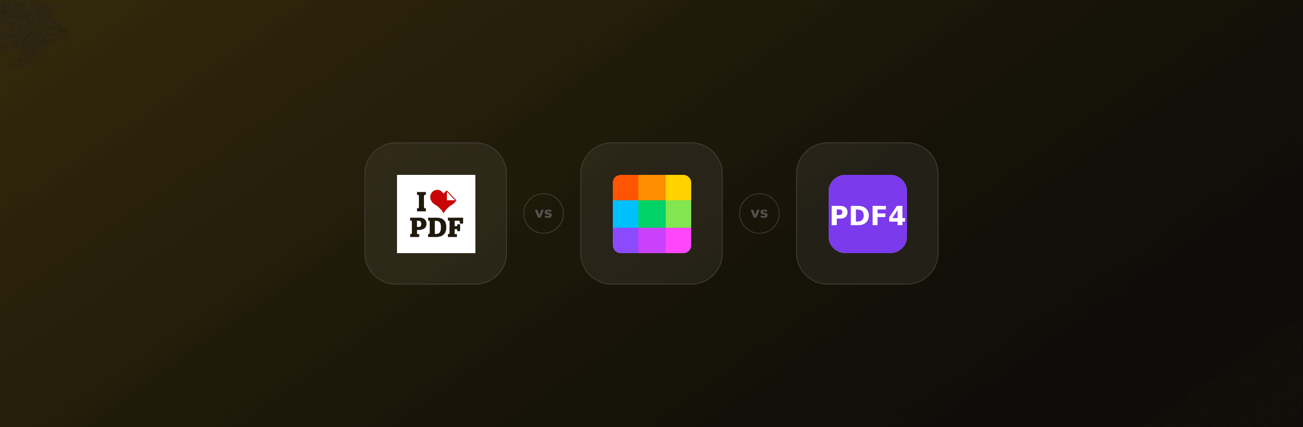 iLovePDF vs Smallpdf vs PDF4.dev: which free PDF tool is best in 2026?