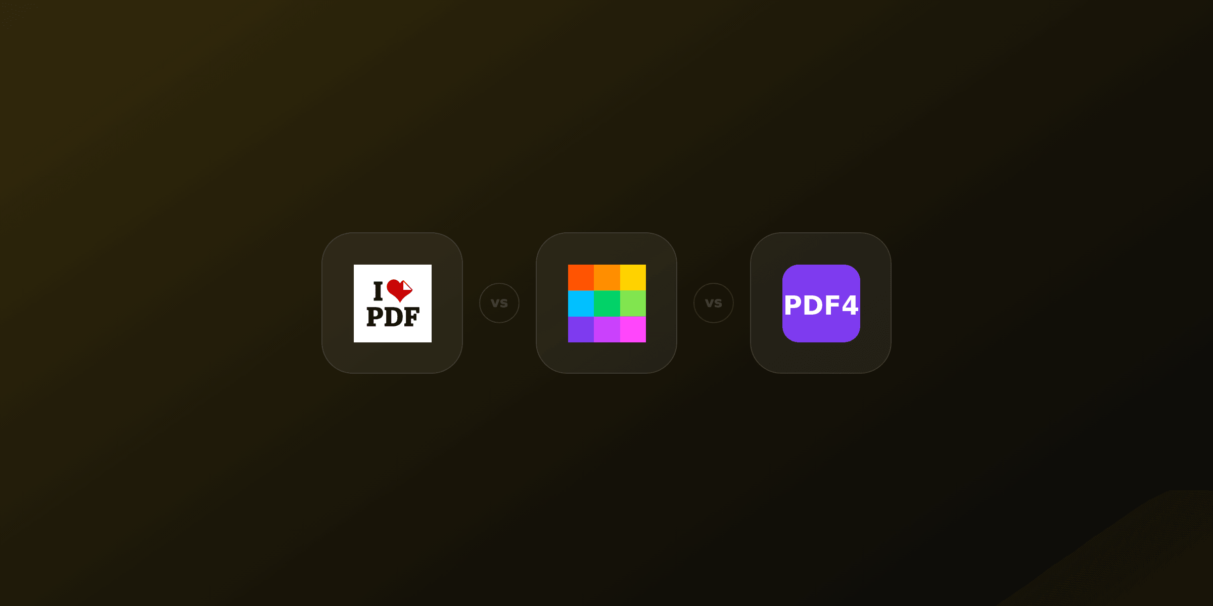 iLovePDF vs Smallpdf vs PDF4.dev: which free PDF tool is best in 2026?