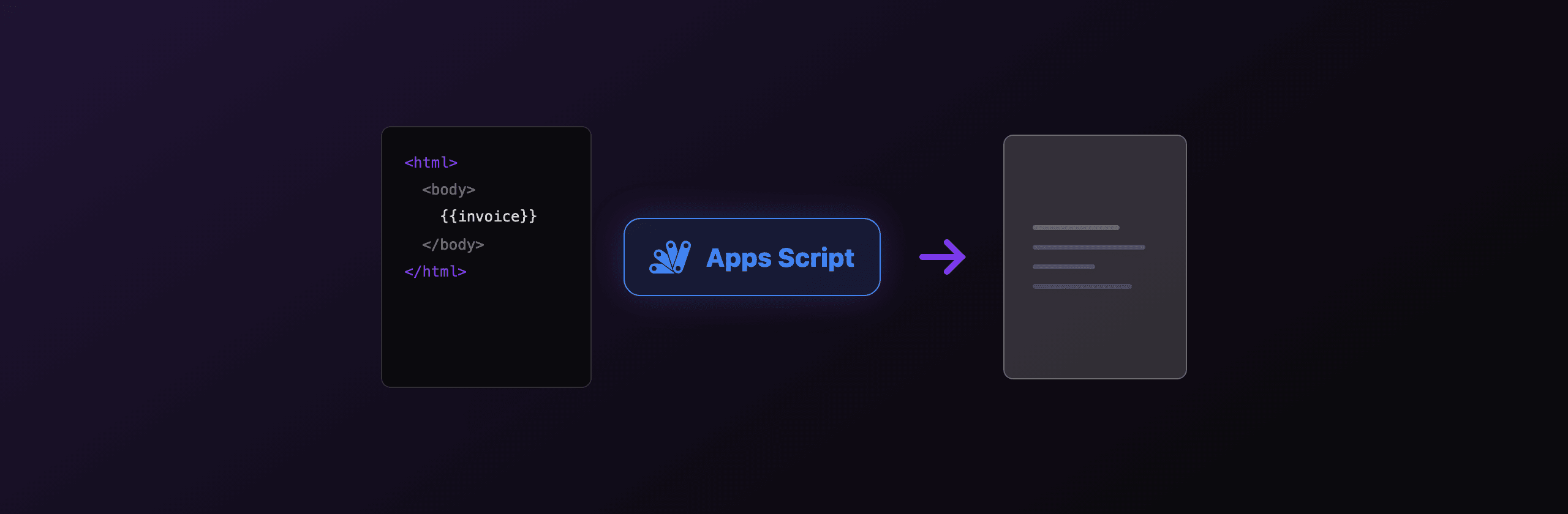 How to generate PDFs with Google Apps Script