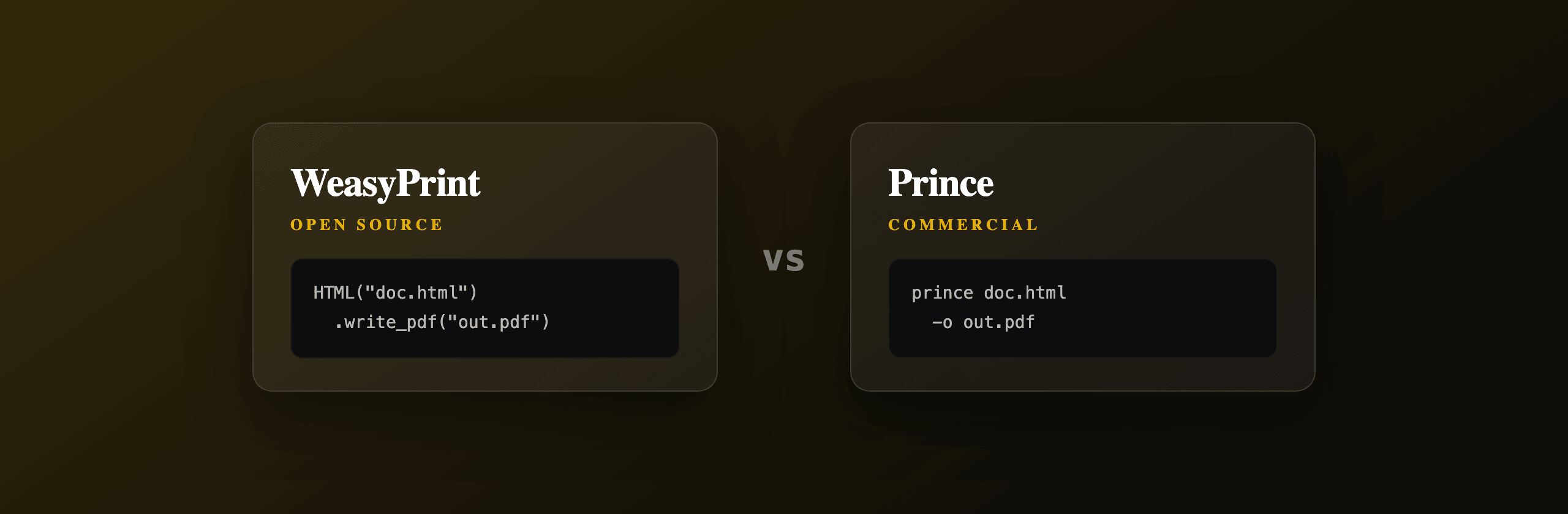 WeasyPrint vs Prince: CSS to PDF engines compared (2026)