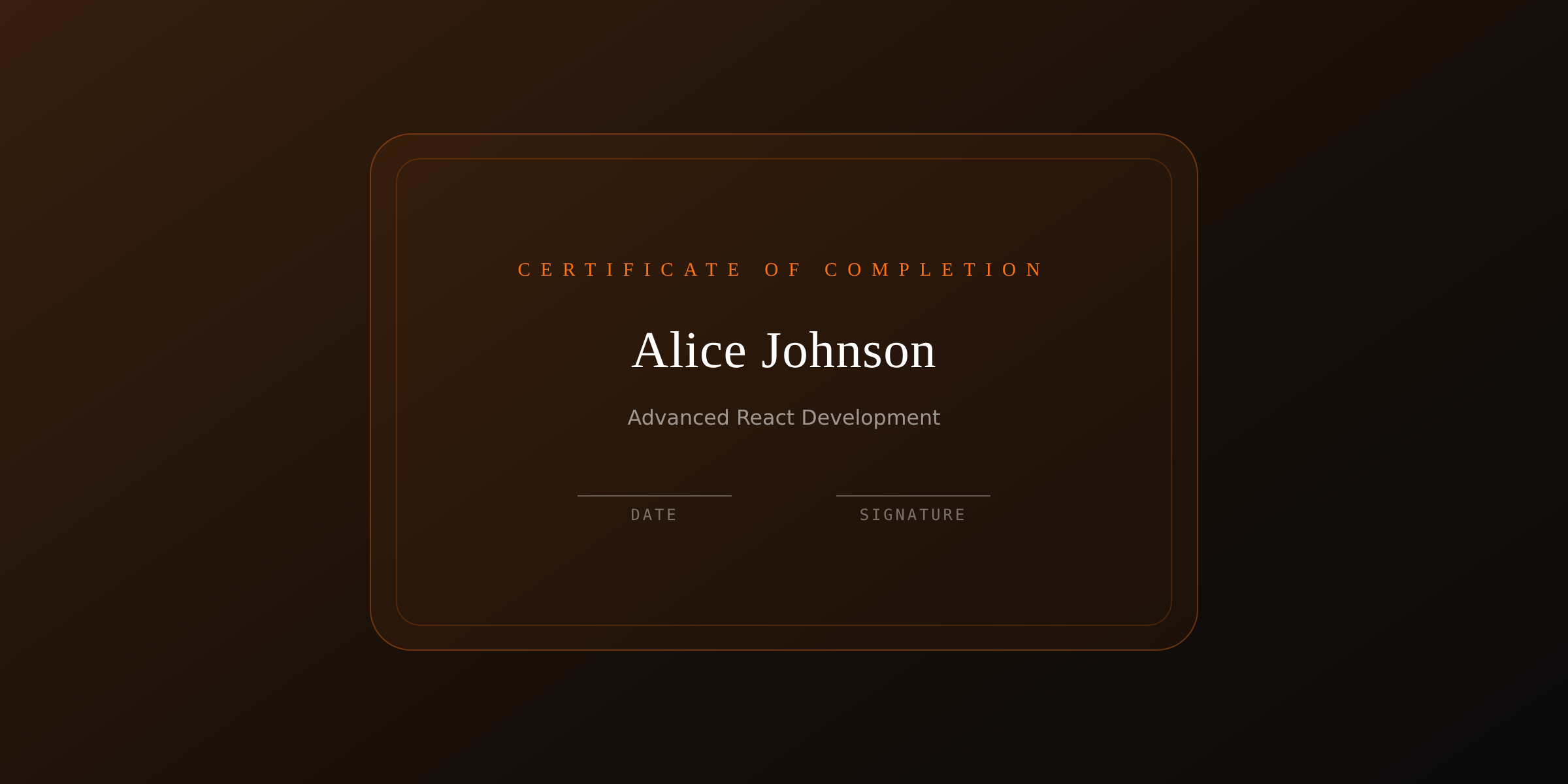 How to create a PDF certificate